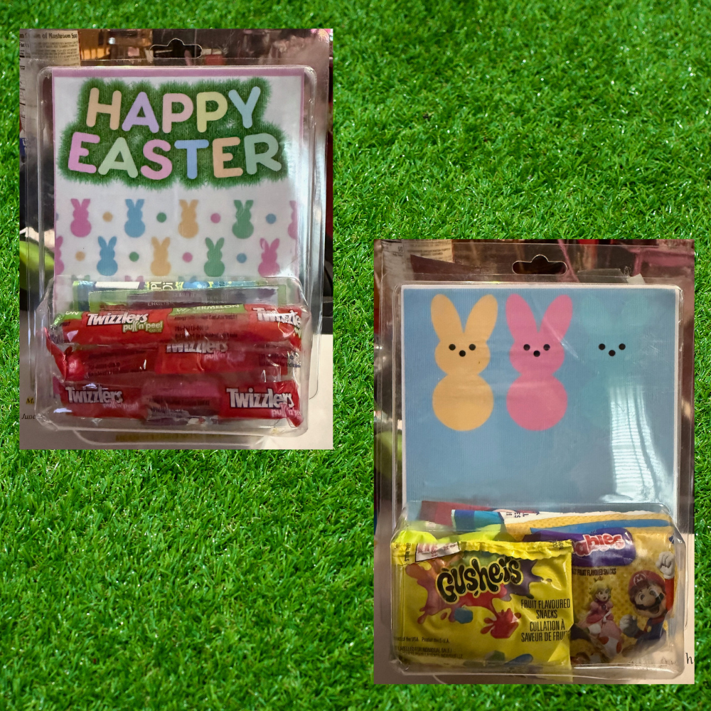 Clam Shell Candy Cards