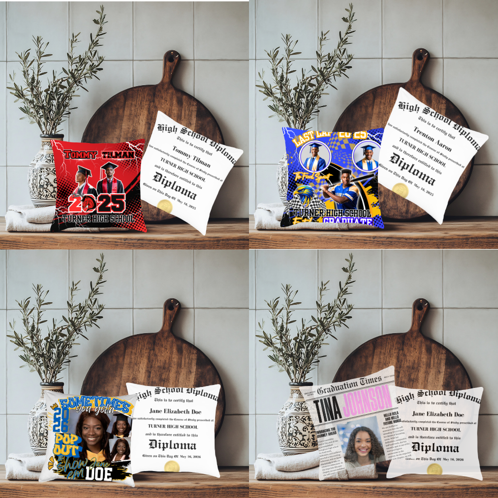 Custom Graduation Pillows